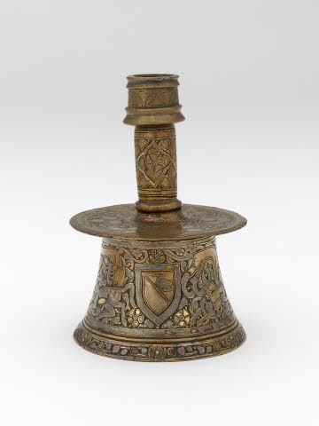 Candlestick - The British Museum: Islamic Gallery