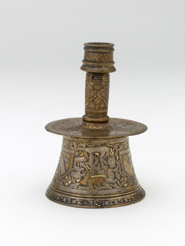 Candlestick - The British Museum: Islamic Gallery